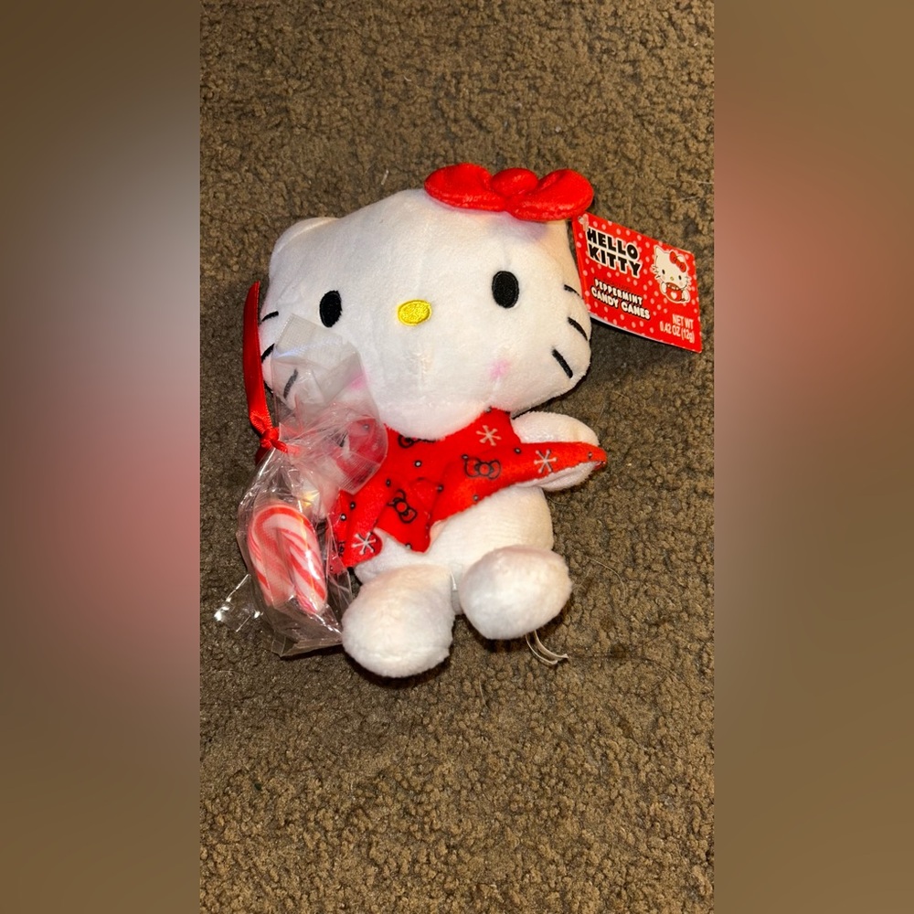 Hello kitty christmas plush